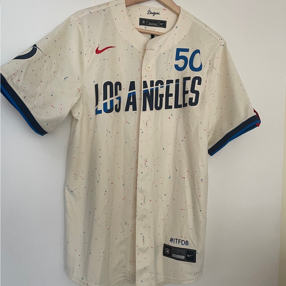 MLB LOS ANGELES DODGERS MOOKIE BETTS NIKE CITY CONNECT LIMITED JERSEY